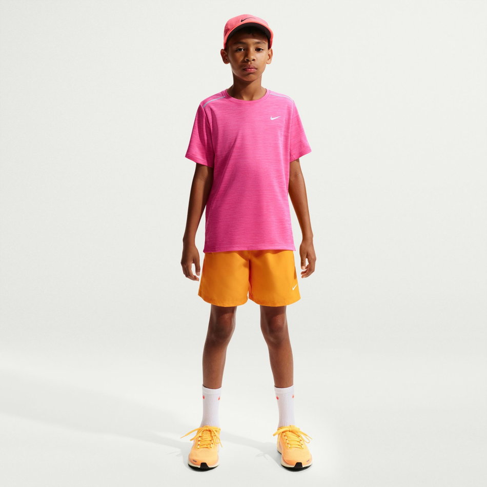 Dri-FIT Miler Ss Top Çocuk Pembe Tişört