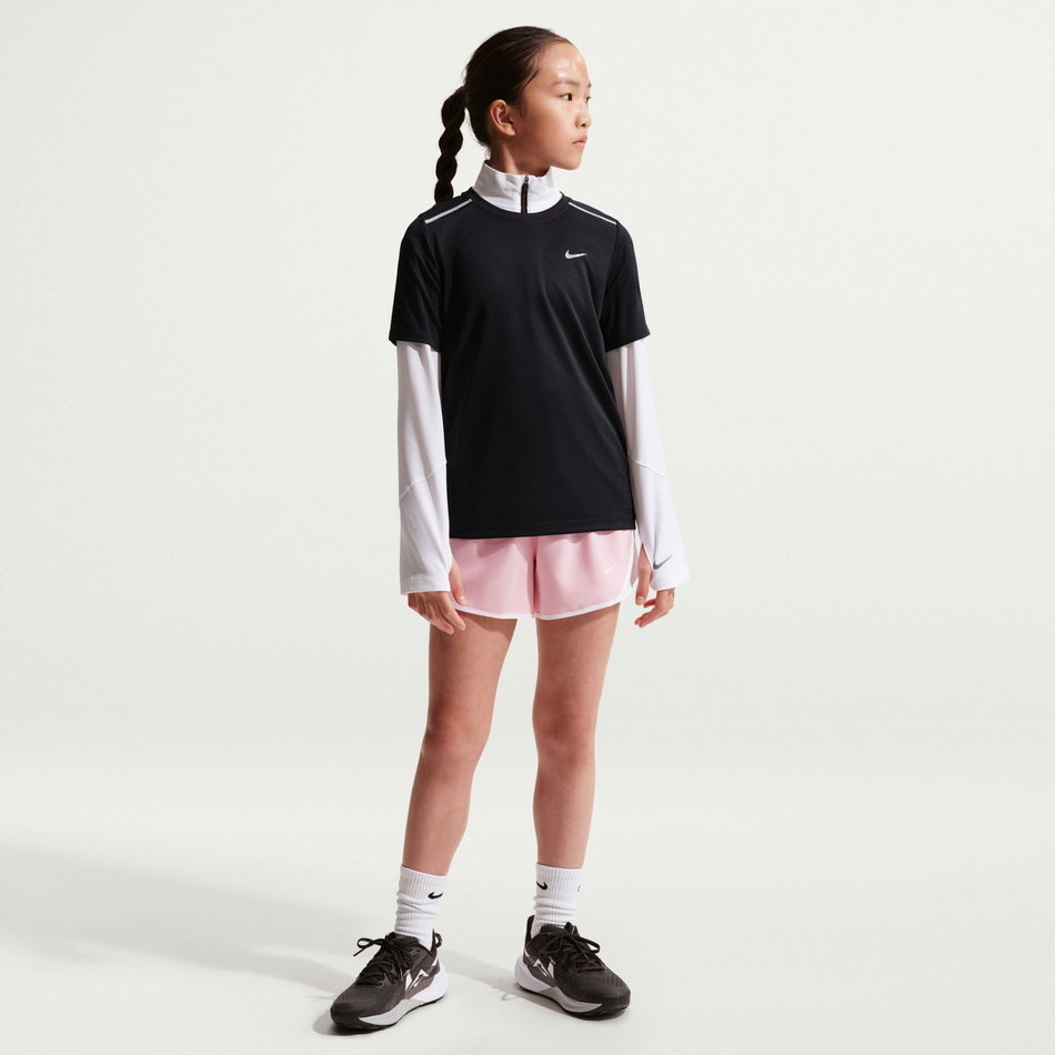 Dri-FIT Miler Ss Top Çocuk Siyah Tişört