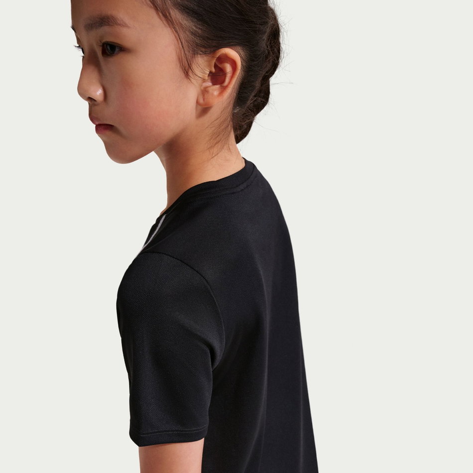 Dri-FIT Miler Ss Top Çocuk Siyah Tişört