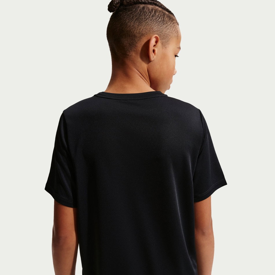 Dri-FIT Miler Ss Top Çocuk Siyah Tişört