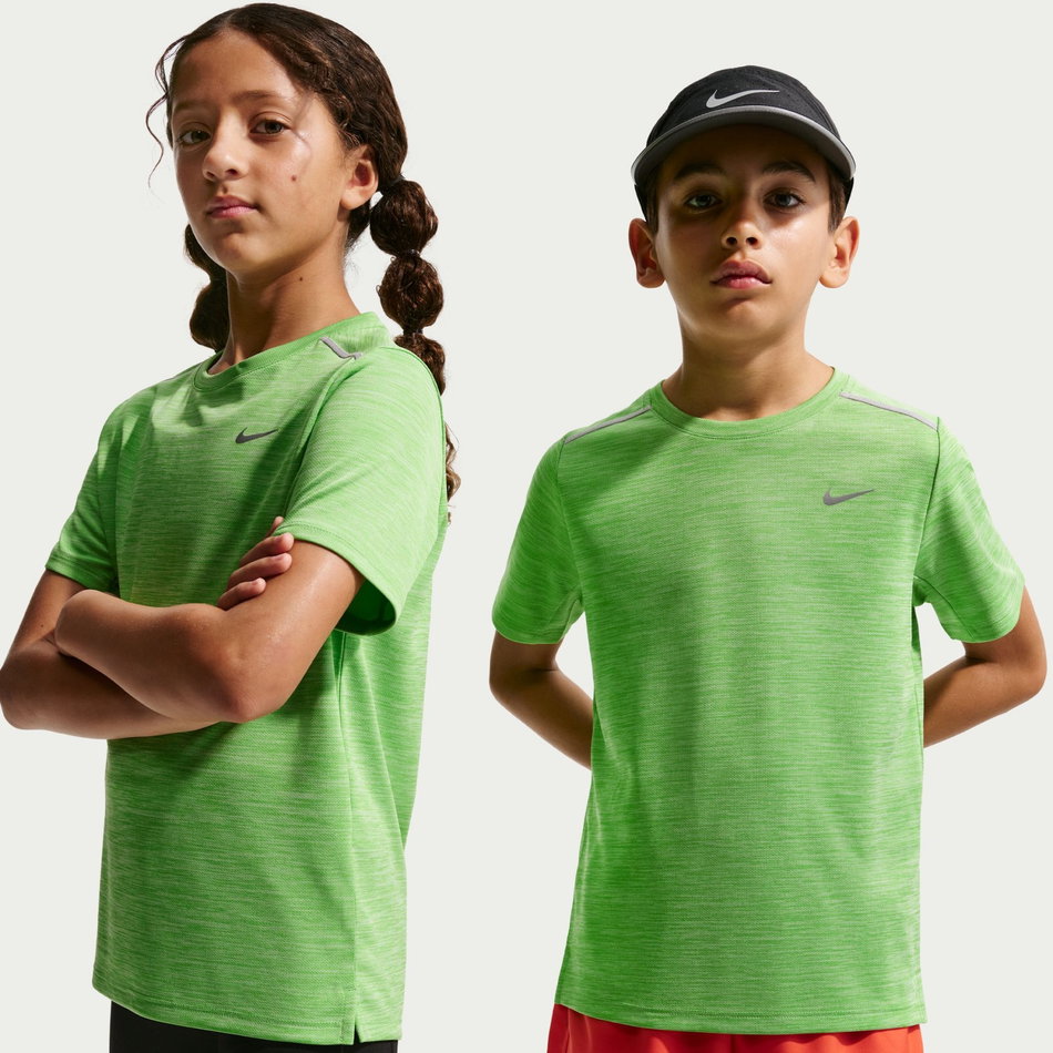Dri-FIT Miler Ss Top Çocuk Yeşil Tişört