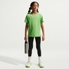 NIKE - Dri-FIT Miler Ss Top Çocuk Yeşil Tişört (1)