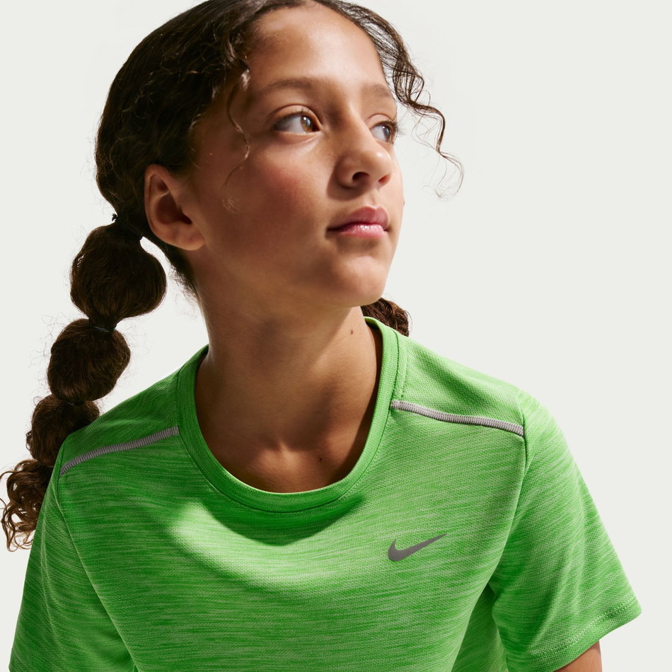 Dri-FIT Miler Ss Top Çocuk Yeşil Tişört