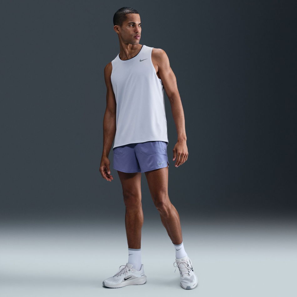 Dri-FIT Miler Tank Erkek Beyaz Atlet
