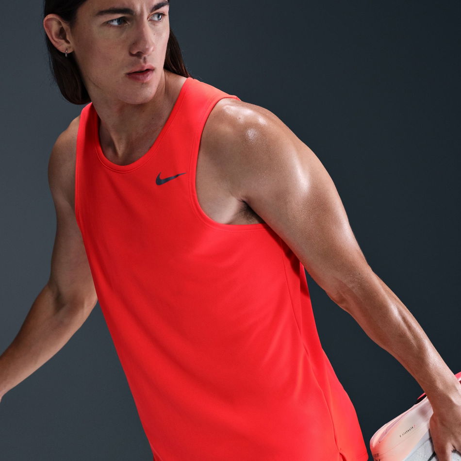 Dri-FIT Miler Tank Erkek Kırmızı Atlet