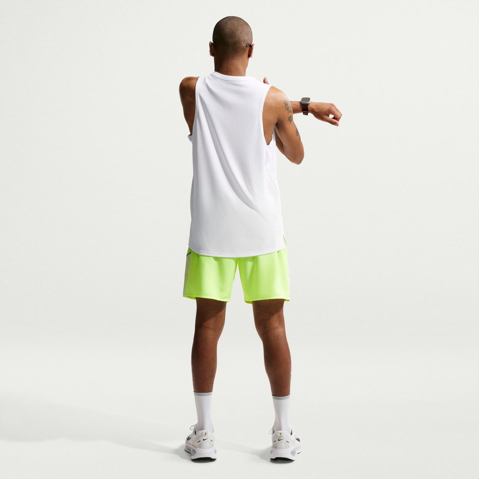 Dri-FIT Miler Tank Top Erkek Beyaz Atlet