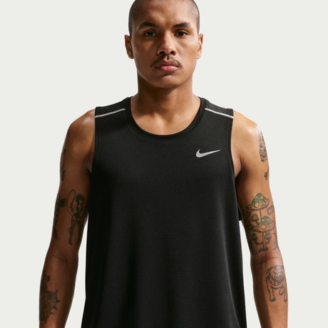 NIKE - Dri-FIT Miler Tank Top Erkek Siyah Atlet