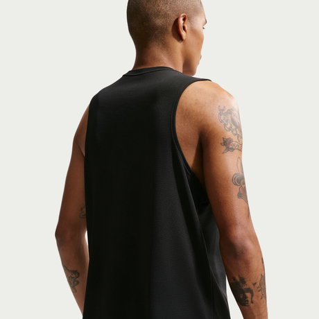 NIKE - Dri-FIT Miler Tank Top Erkek Siyah Atlet (1)