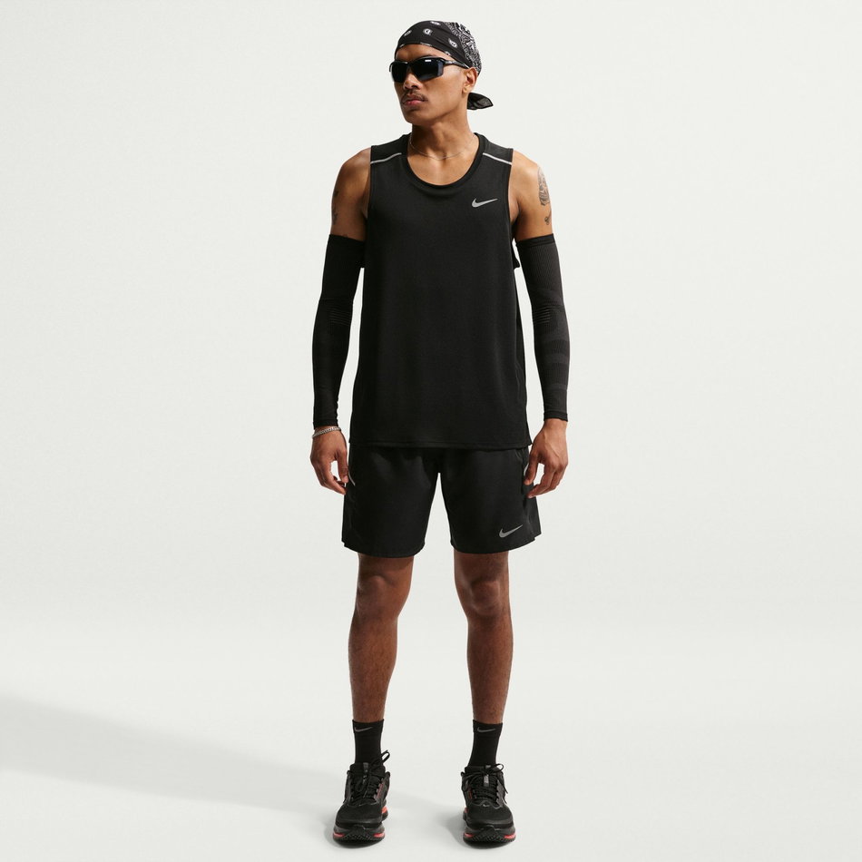Dri-FIT Miler Tank Top Erkek Siyah Atlet
