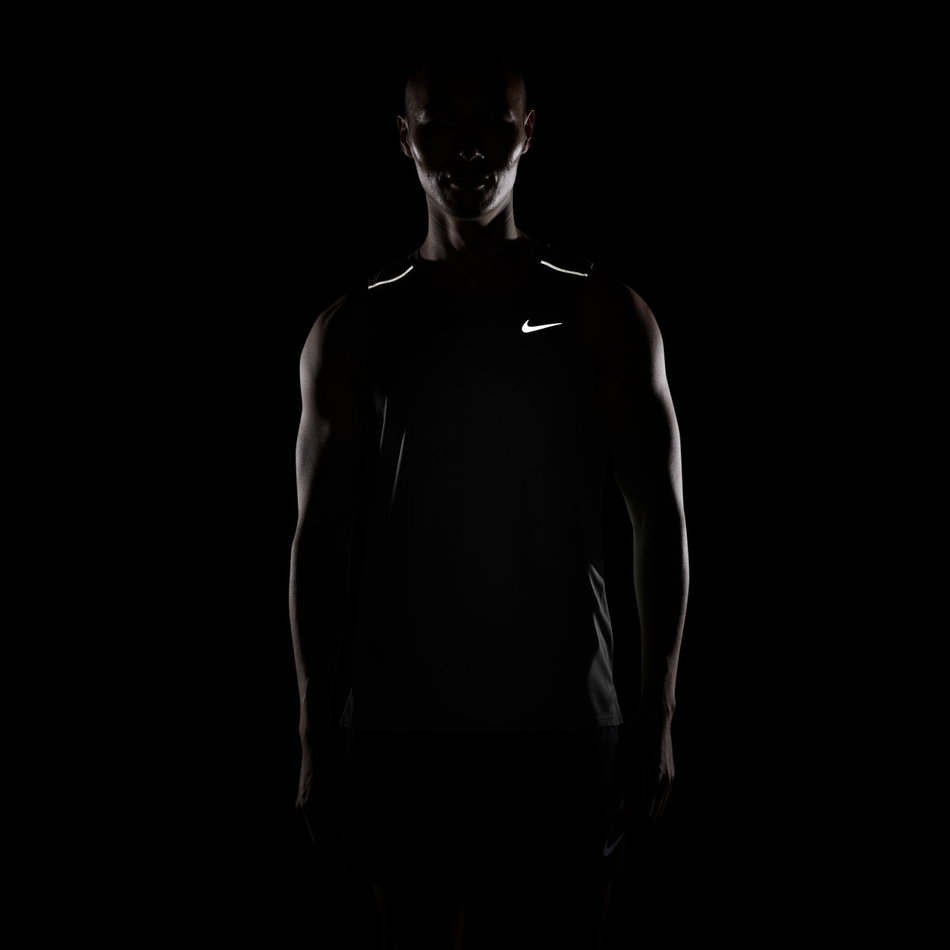 Dri-FIT Miler Tank Top Erkek Siyah Atlet
