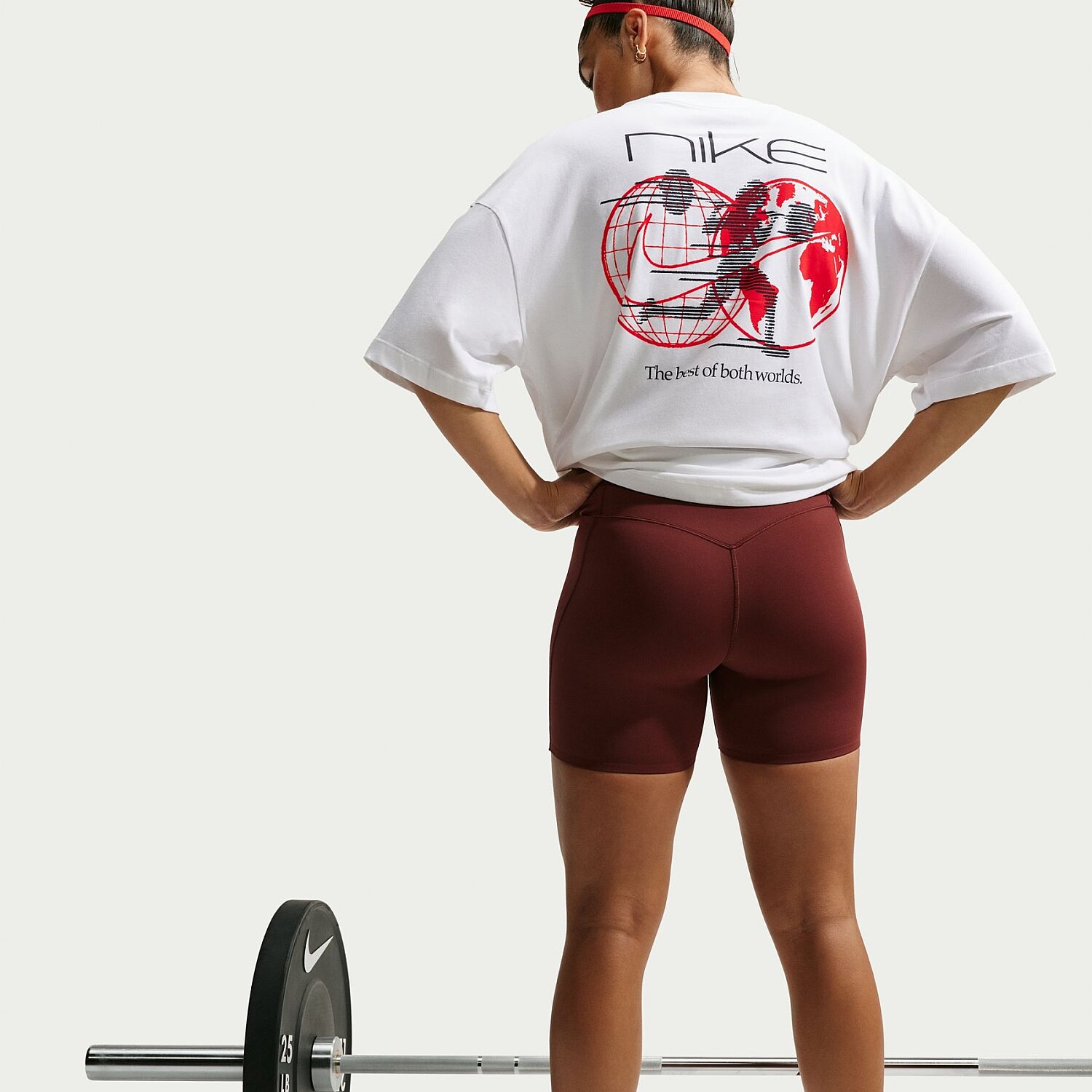 Женская футболка Nike Dri-FIT Move Ss Os Hybrid Tee