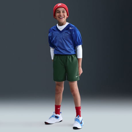 NIKE - Dri-FIT Multi Woven Short Çocuk Yeşil Şort