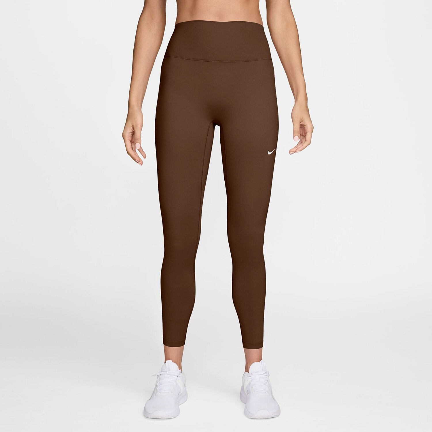 Женские тайтсы Nike Dri-FIT One Hr 7/8 Tight Useam Kahverengi Tayt