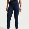 NIKE - Dri-FIT One Hr Tight Kadın Mavi Tayt (1)