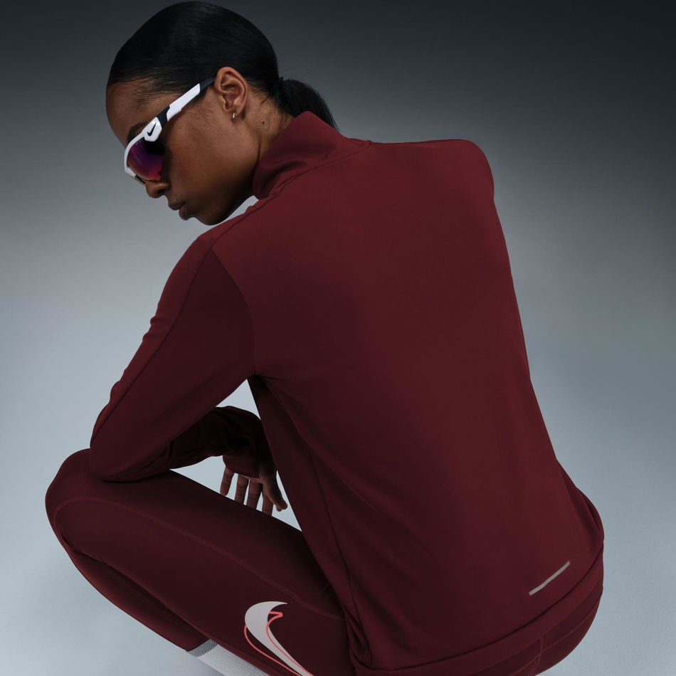 Dri-FIT Pacer HZ Kadın Bordo Sweatshirt