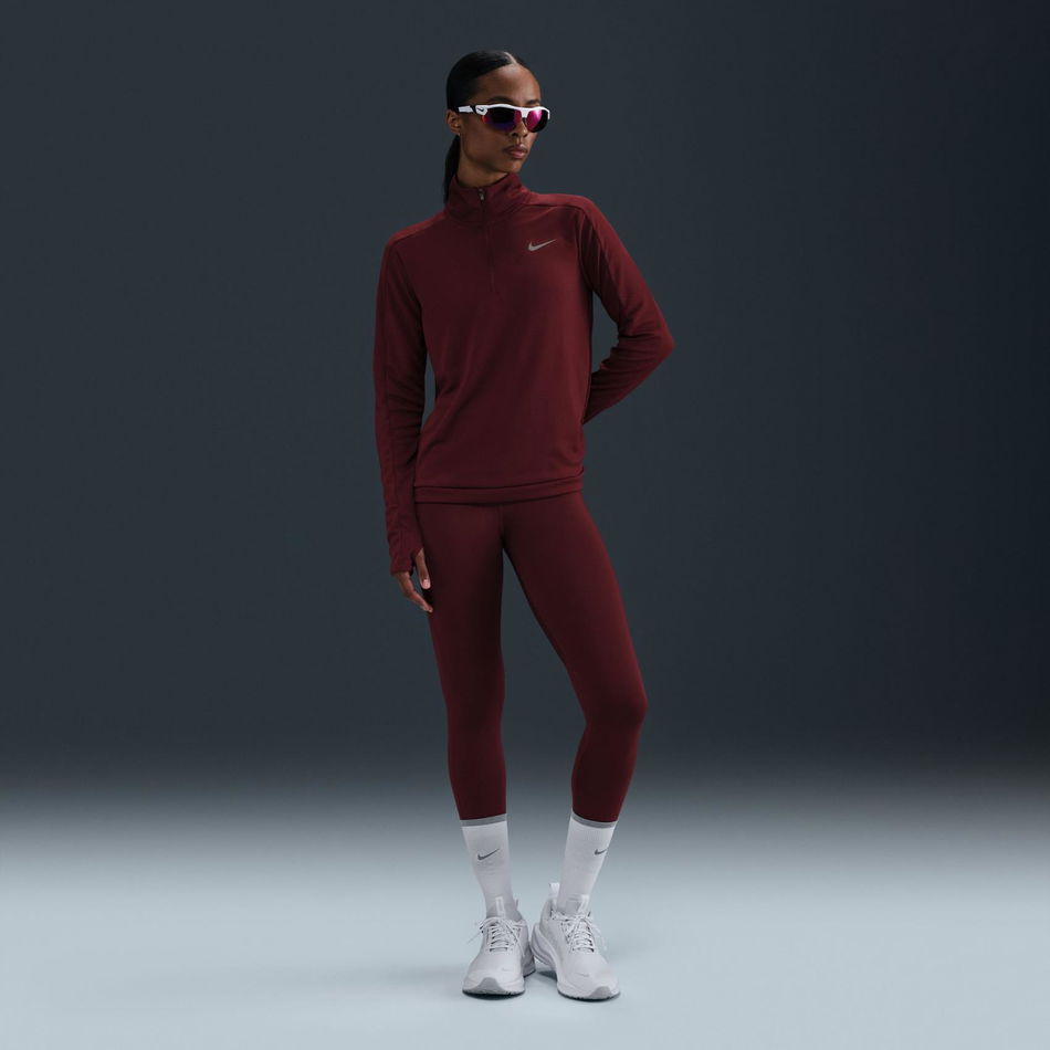 Dri-FIT Pacer HZ Kadın Bordo Sweatshirt