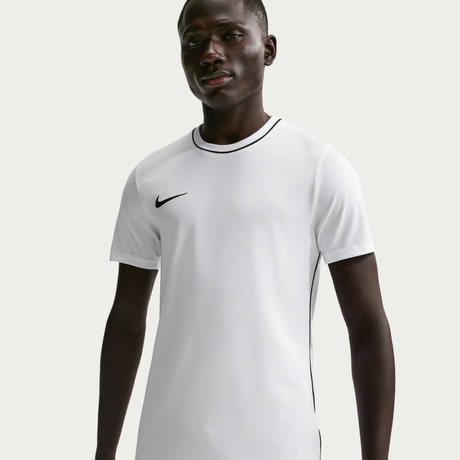 NIKE - Dri-FIT Park26 SS Top Erkek Beyaz Tişört (1)
