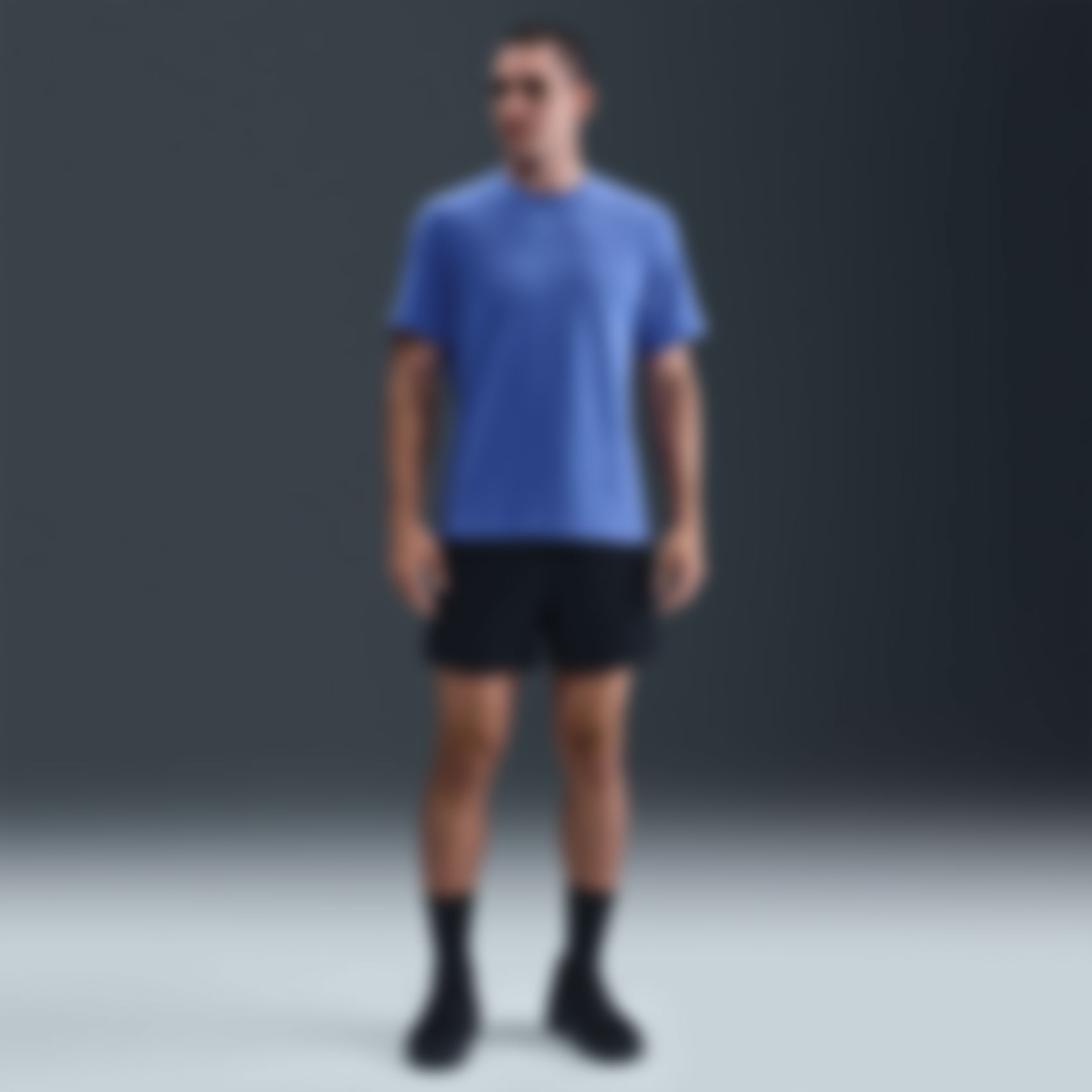 NIKE - Dri-FIT Primary Ss Erkek Mavi Tişört