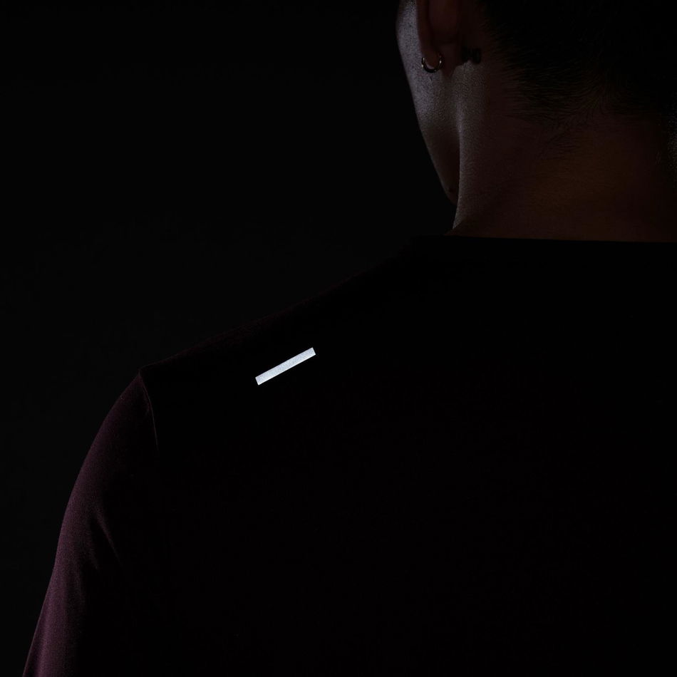 Dri-FIT Rise 365 SS Erkek Bordo Tişört