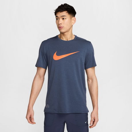 NIKE - Dri-FIT Run Division SS Top Erkek Lacivert Tişört