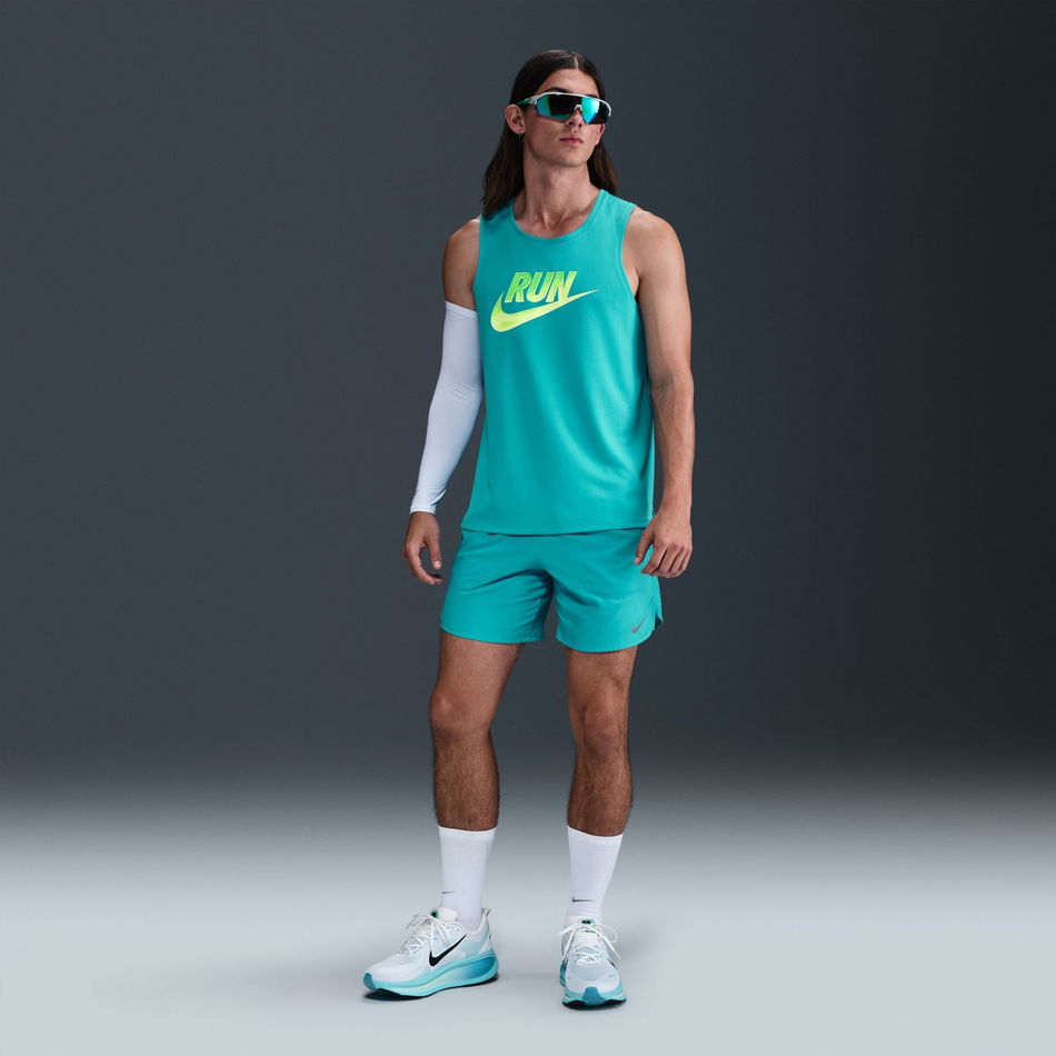 Dri-FIT Run Energy Miler Tank Erkek Mavi Atlet