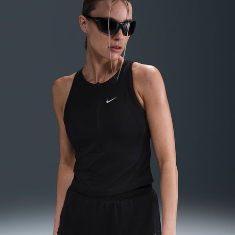NIKE - Dri-FIT Run Singlet Kadın Siyah Atlet