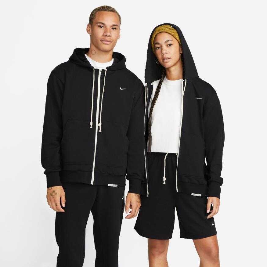 Nike Dri FIT Standard Issue Full Zip Hoodie Erkek Sweatshirt DQ5816 010