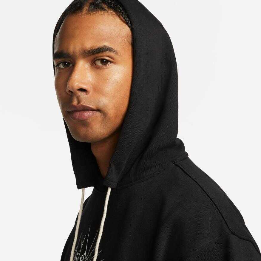 Dri Fit Standard Pullover Hoodie Short-Sleeve Erkek Sweatshirt