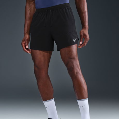 NIKE - Dri-FIT Stride 5BF Perforated Short Erkek Siyah Şort