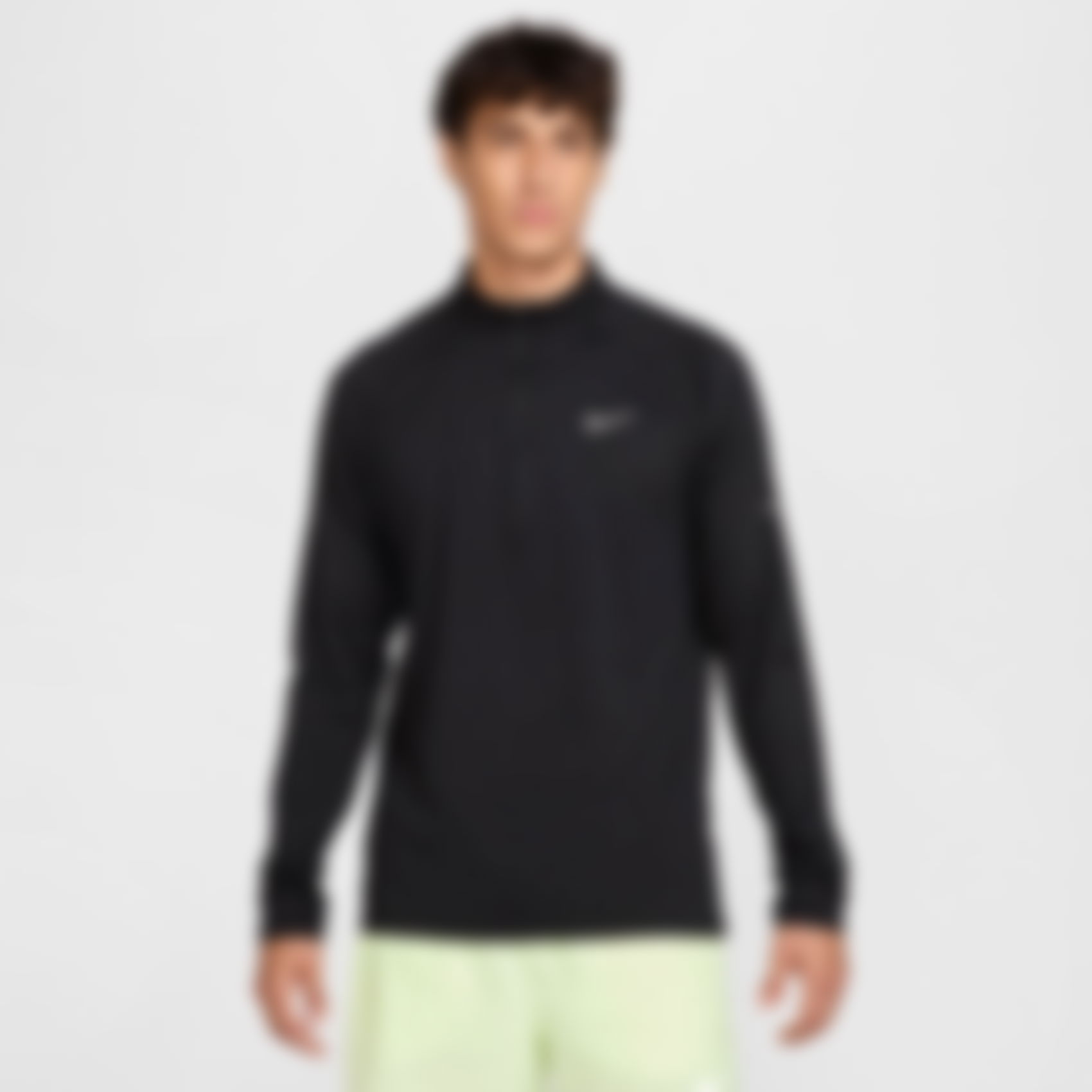 NIKE - Dri-FIT Stride HZ Midlayer Erkek Siyah Sweatshirt