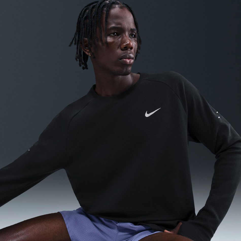 Dri-FIT Stride Waffle Crew Erkek Sweatshirt