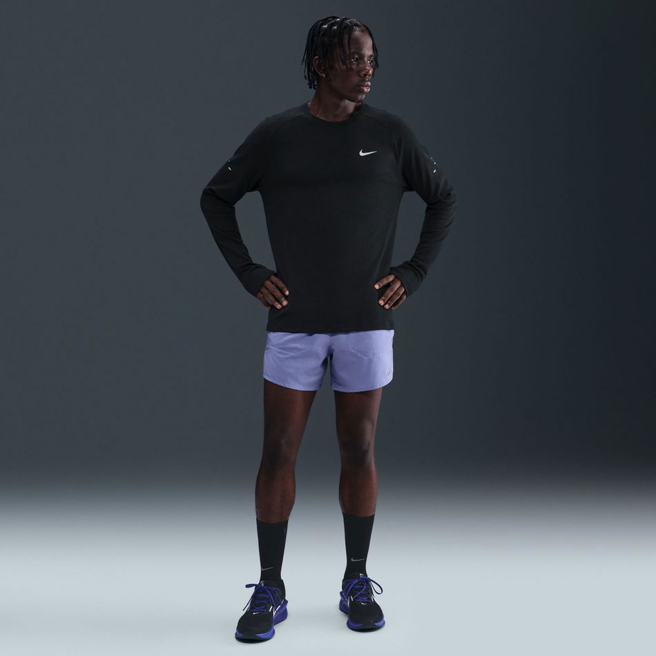 Dri-FIT Stride Waffle Crew Erkek Sweatshirt