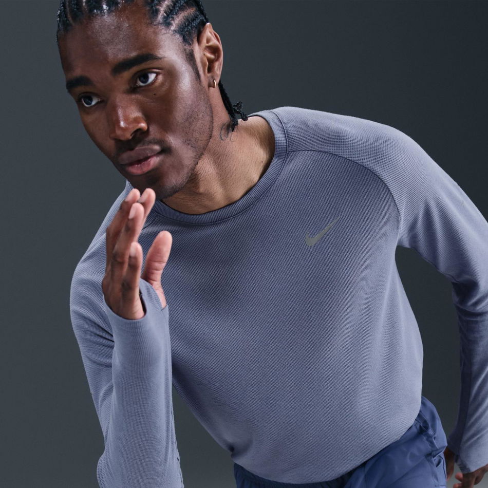 Dri-FIT Stride Waffle Crew Erkek Sweatshirt