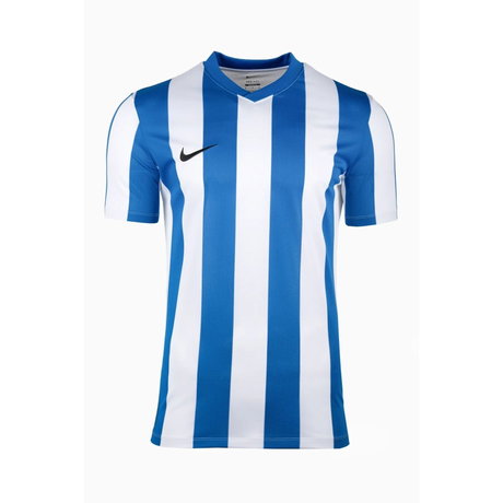 NIKE - Dri-FIT Stripe Jersey SS Erkek Mavi Tişört