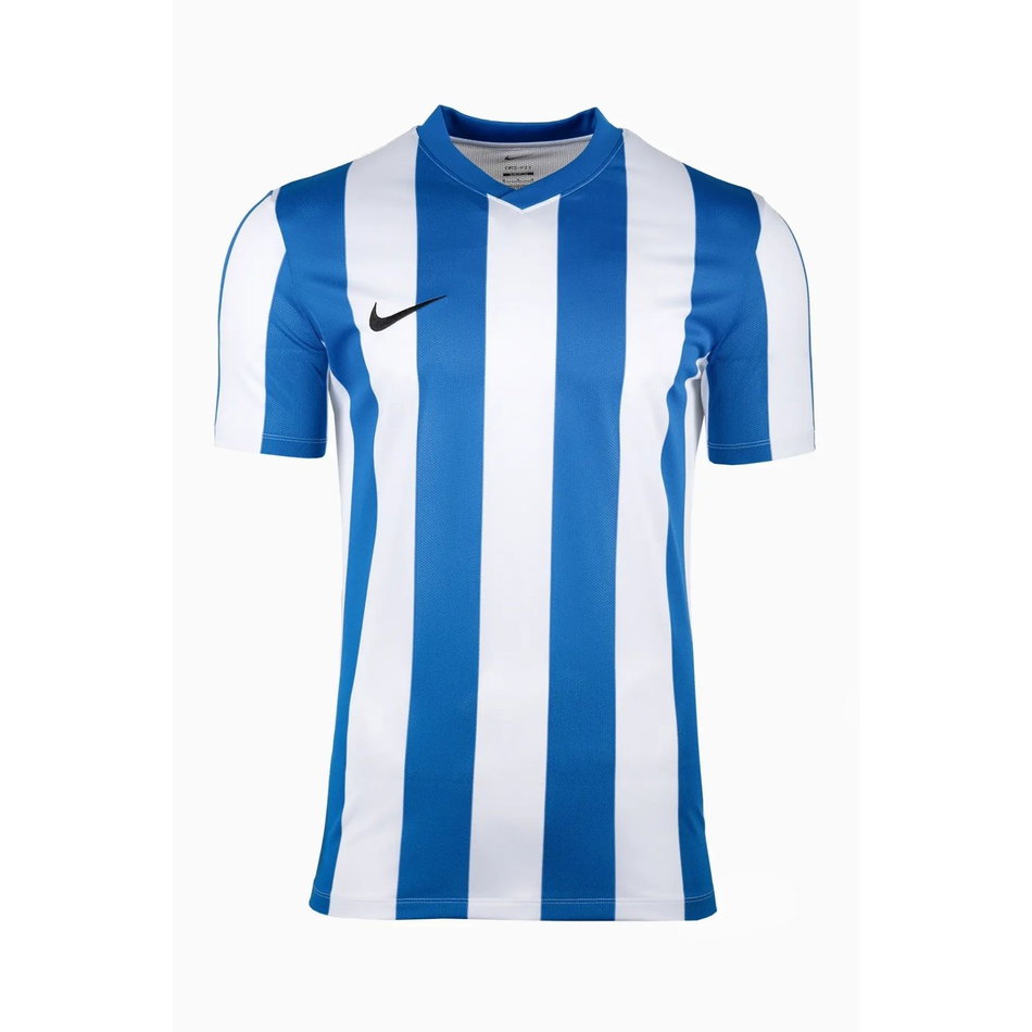 Dri-FIT Stripe Jersey SS Erkek Mavi Tişört