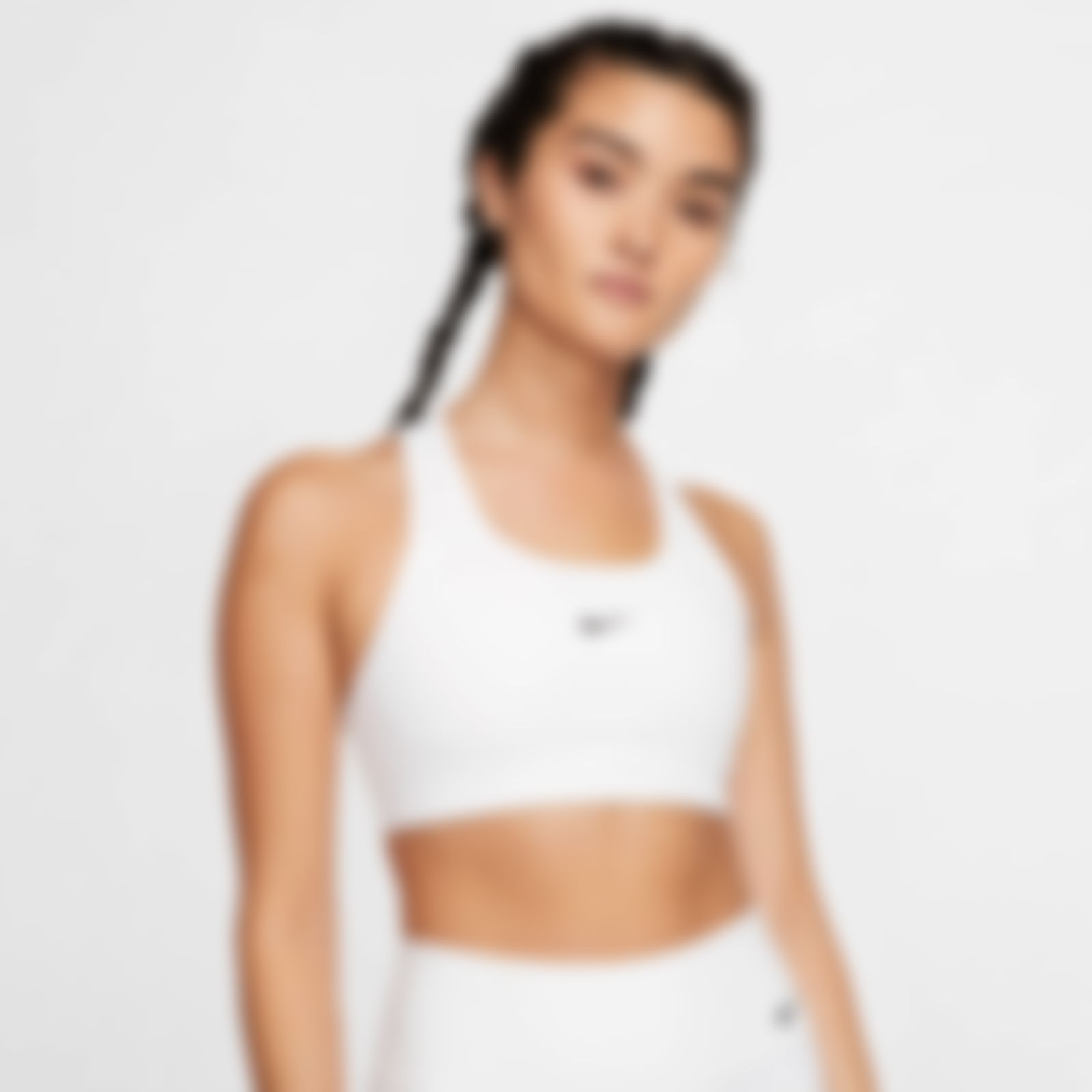 NIKE - Dri-FIT Swoosh 1Pp Bra Kadın Sporcu Sütyeni (1)