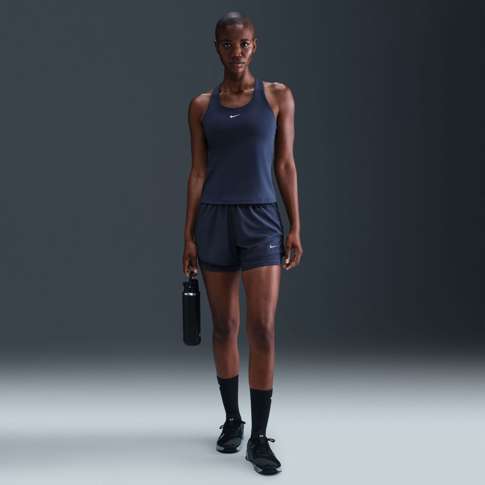 Dri-FIT Swoosh Bra Tank Kadın Mavi Atlet