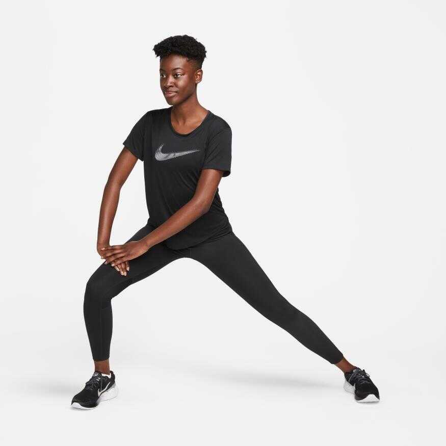 Dri Fit Swoosh Hbr Short-Sleeve Top Kadın Tişört