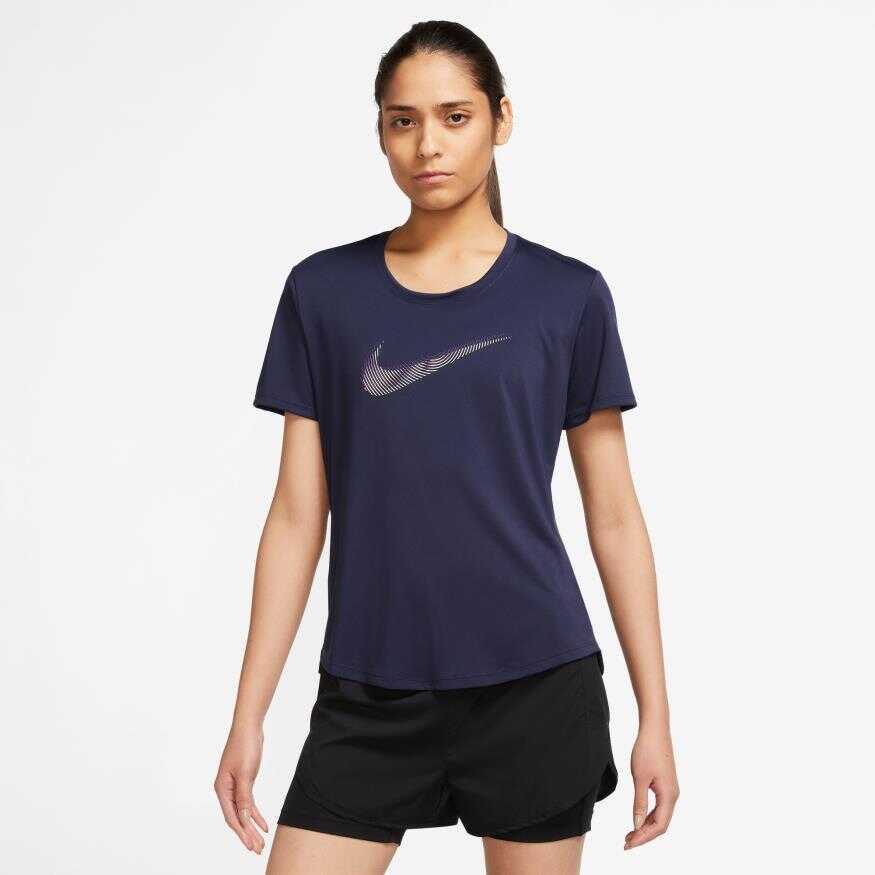 Dri Fit Swoosh Hbr Short-Sleeve Top Kadın Tişört