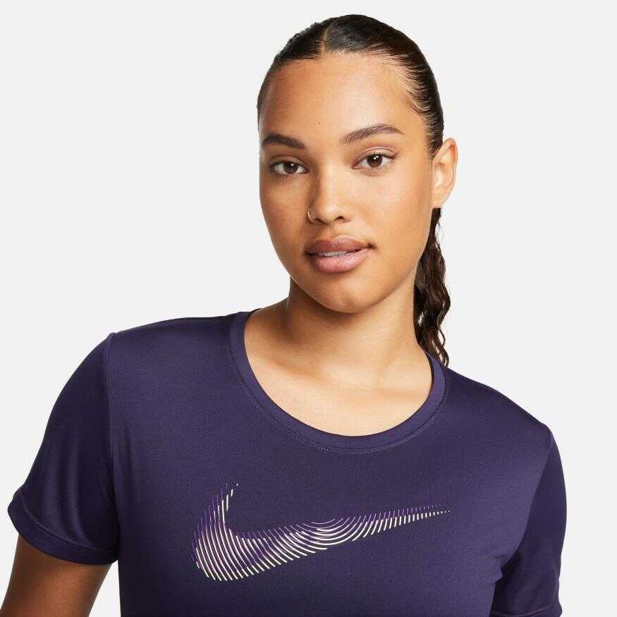 Dri Fit Swoosh Hbr Short-Sleeve Top Kadın Tişört