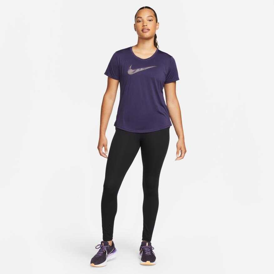 Dri Fit Swoosh Hbr Short-Sleeve Top Kadın Tişört