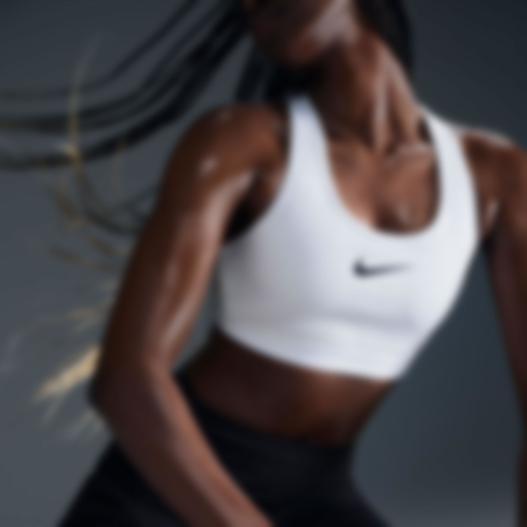 NIKE - Dri-FIT Swoosh High Sport Bra Kadın Sporcu Sütyeni