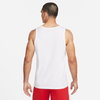 NIKE - Dri-FIT Tank Solid Erkek Beyaz Atlet (1)