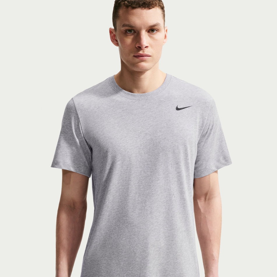 Dri-FIT Tee Crew Solid Erkek Gri Tişört