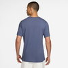 NIKE - Dri-FIT Tee Crew Solid Erkek Mavi Tişört (1)