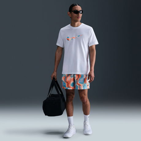 NIKE - Dri-FIT Tee Lava Swoosh Erkek Beyaz Tişört