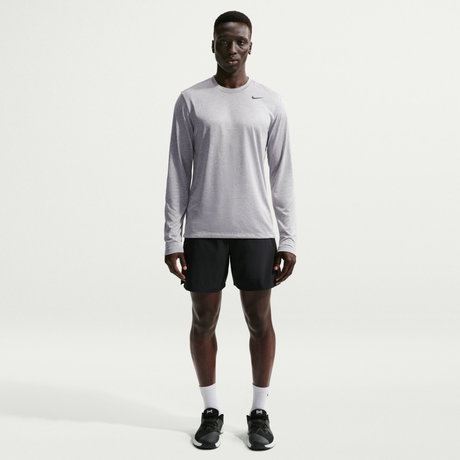 NIKE - Dri-FIT Tee Ls Reset Erkek Gri Sweatshirt (1)