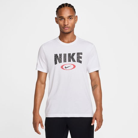 NIKE - Dri-FIT Tee Novelty Erkek Beyaz Tişört