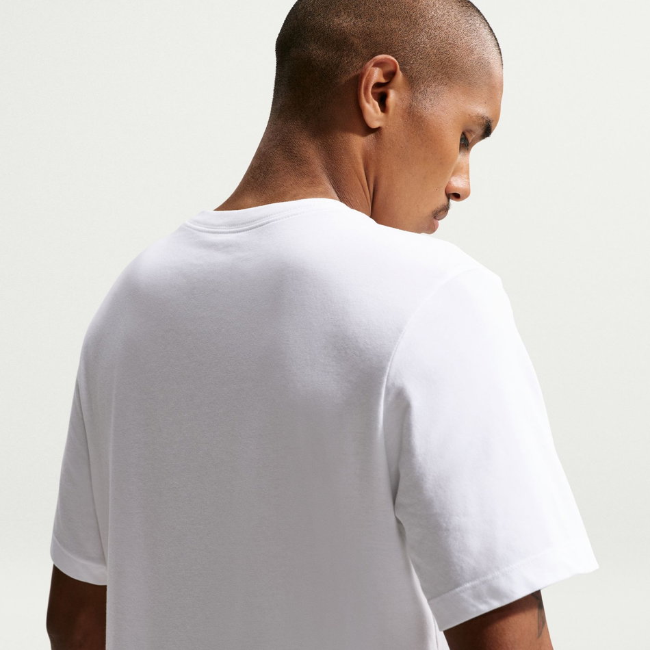 Dri-FIT Tee Run Swoosh Erkek Beyaz Tişört