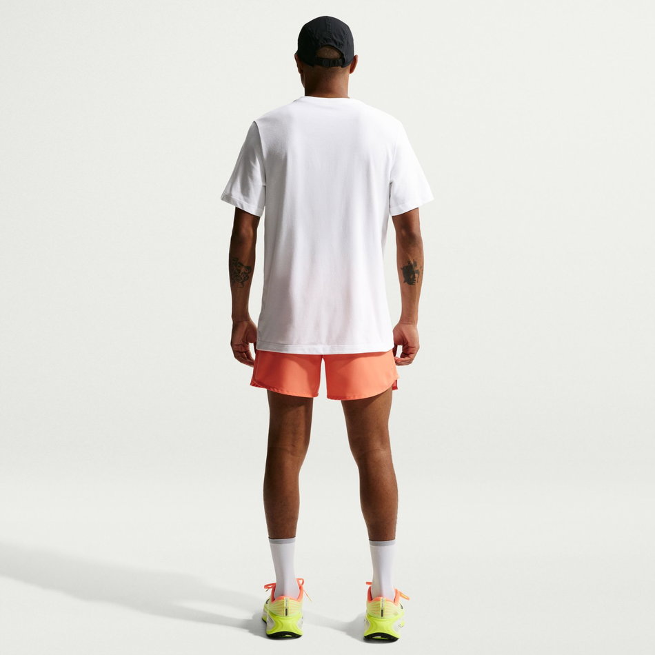Dri-FIT Tee Run Swoosh Erkek Beyaz Tişört